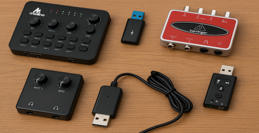 Top USB Sound Cards & Audio Interfaces for Creators in India [2025 Budget Picks]